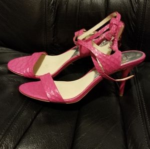 Pink heels